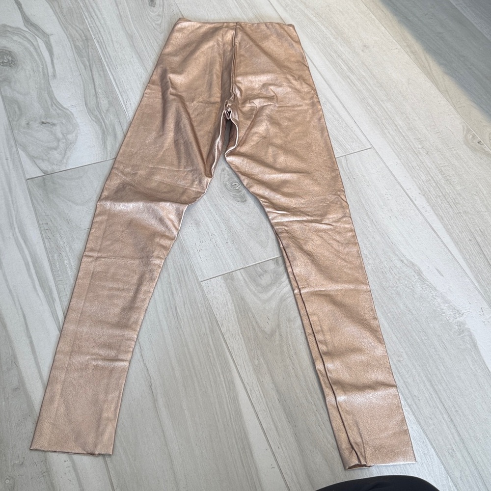 Commando Control Size Small Rose Gold Stretch Leg… - image 5